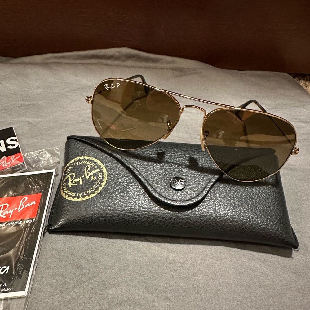 Ray Ban Aviator Large Metal Sunglasses